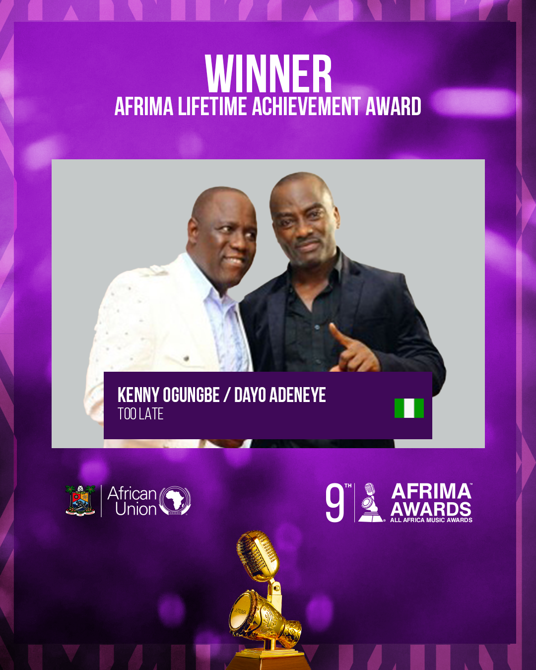 AFRIMA Lifetime Achievement Award