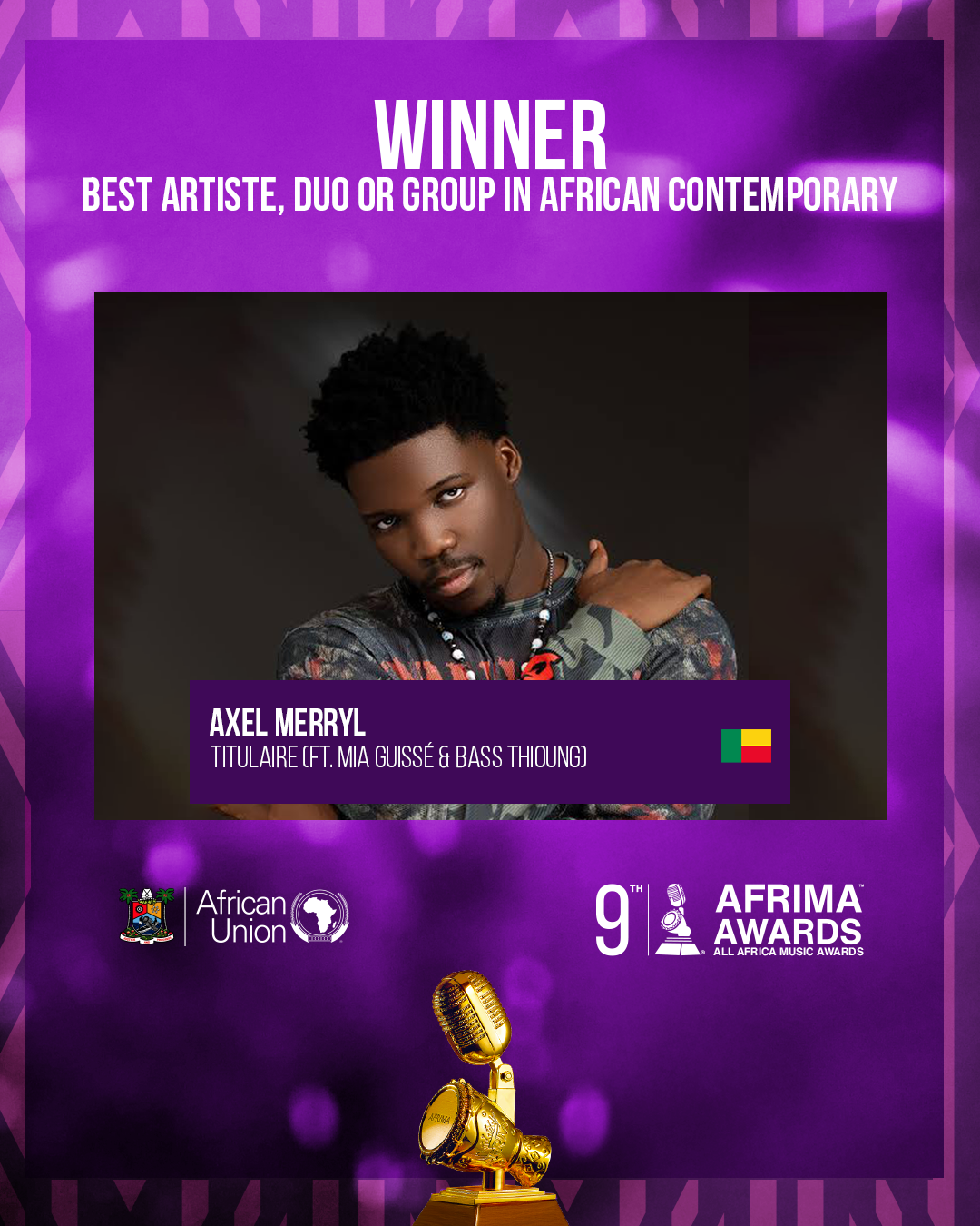 Best Artiste, Duo or Group in African Contemporary