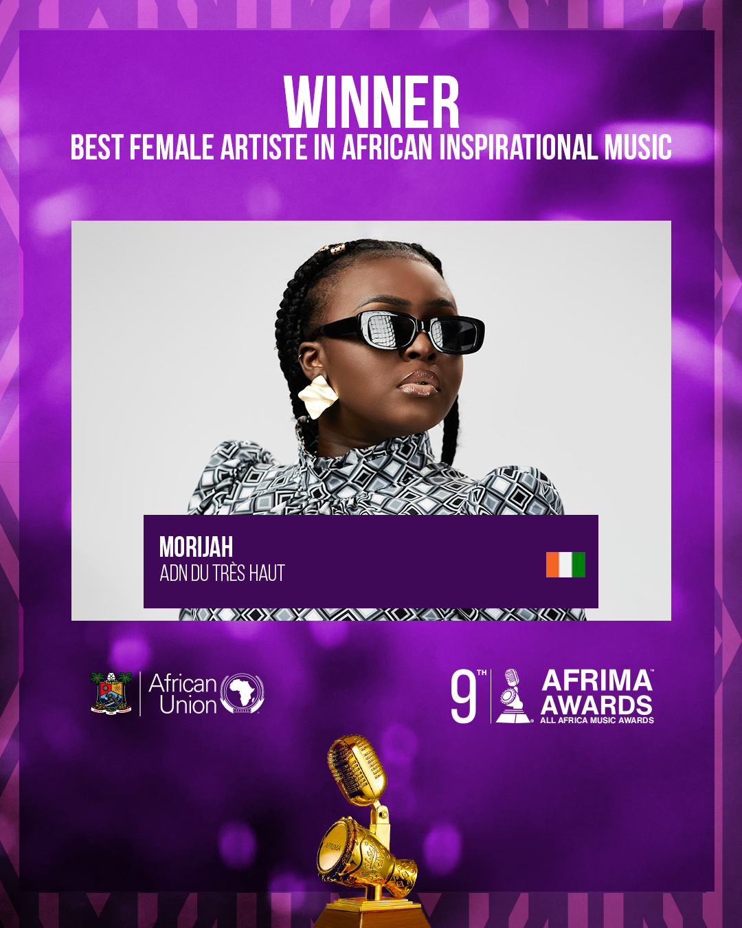 Best Female Artiste in African Inspirational Music