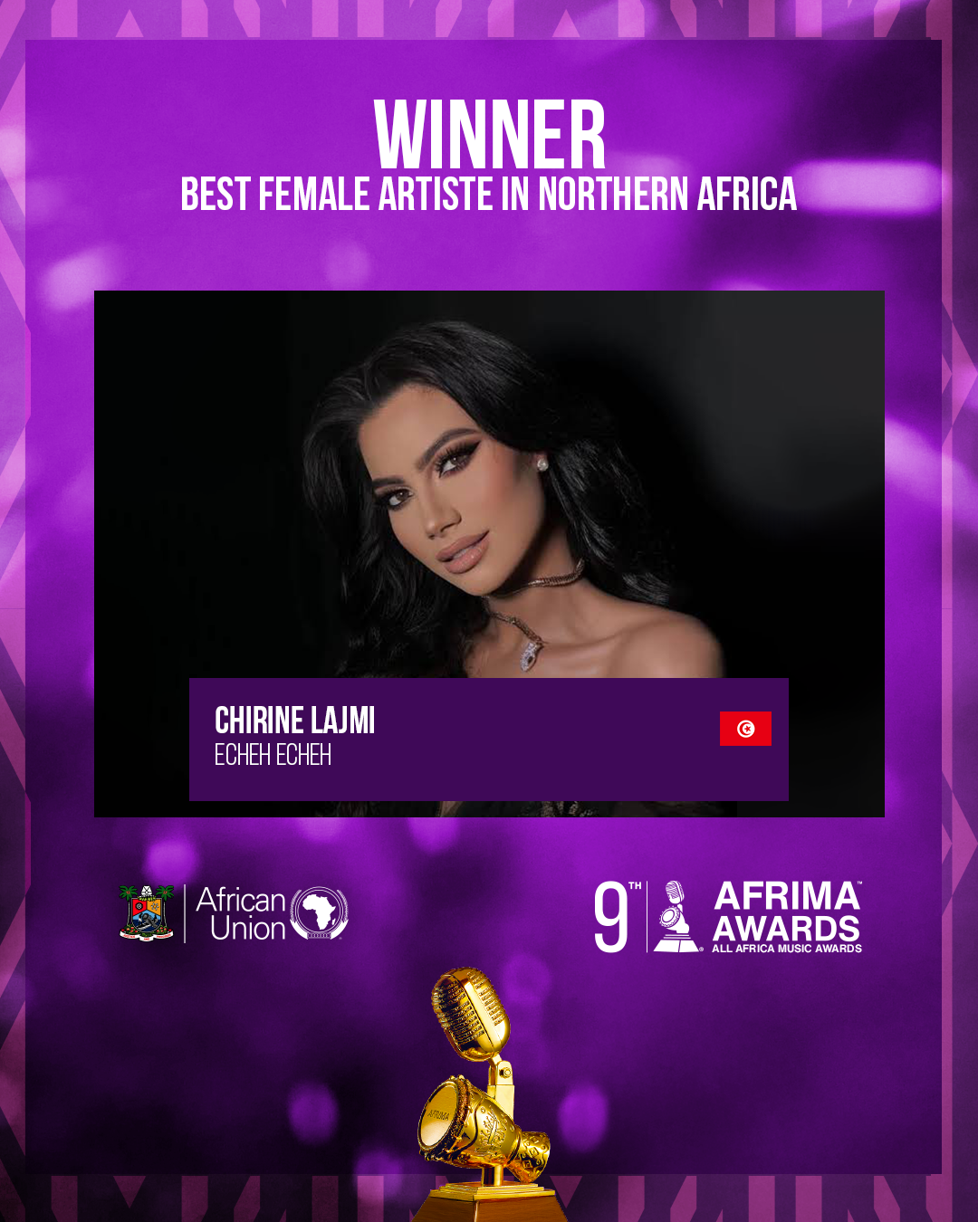 Best Female Artiste in Northern Africa