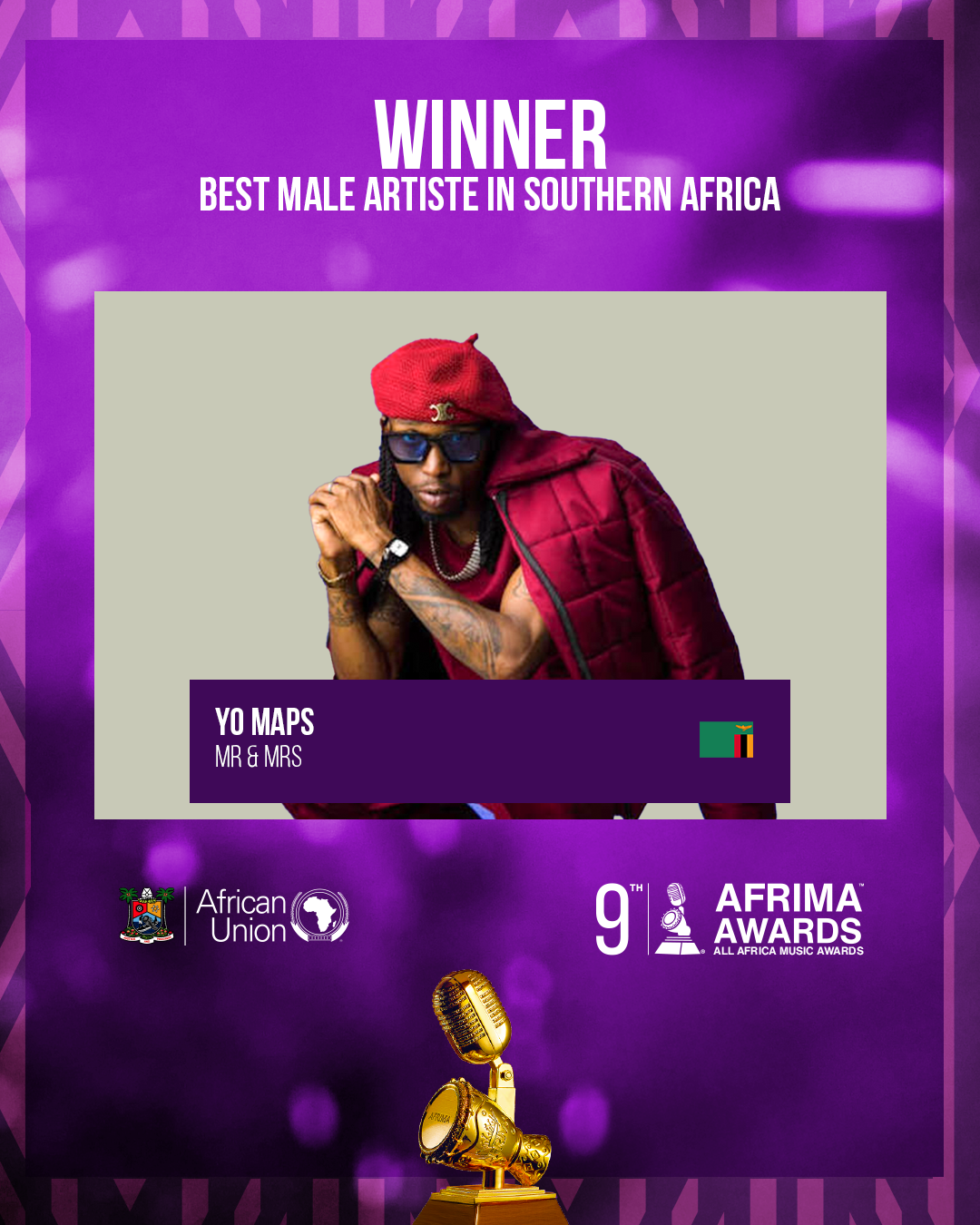 Best Male Artiste in Southern Africa