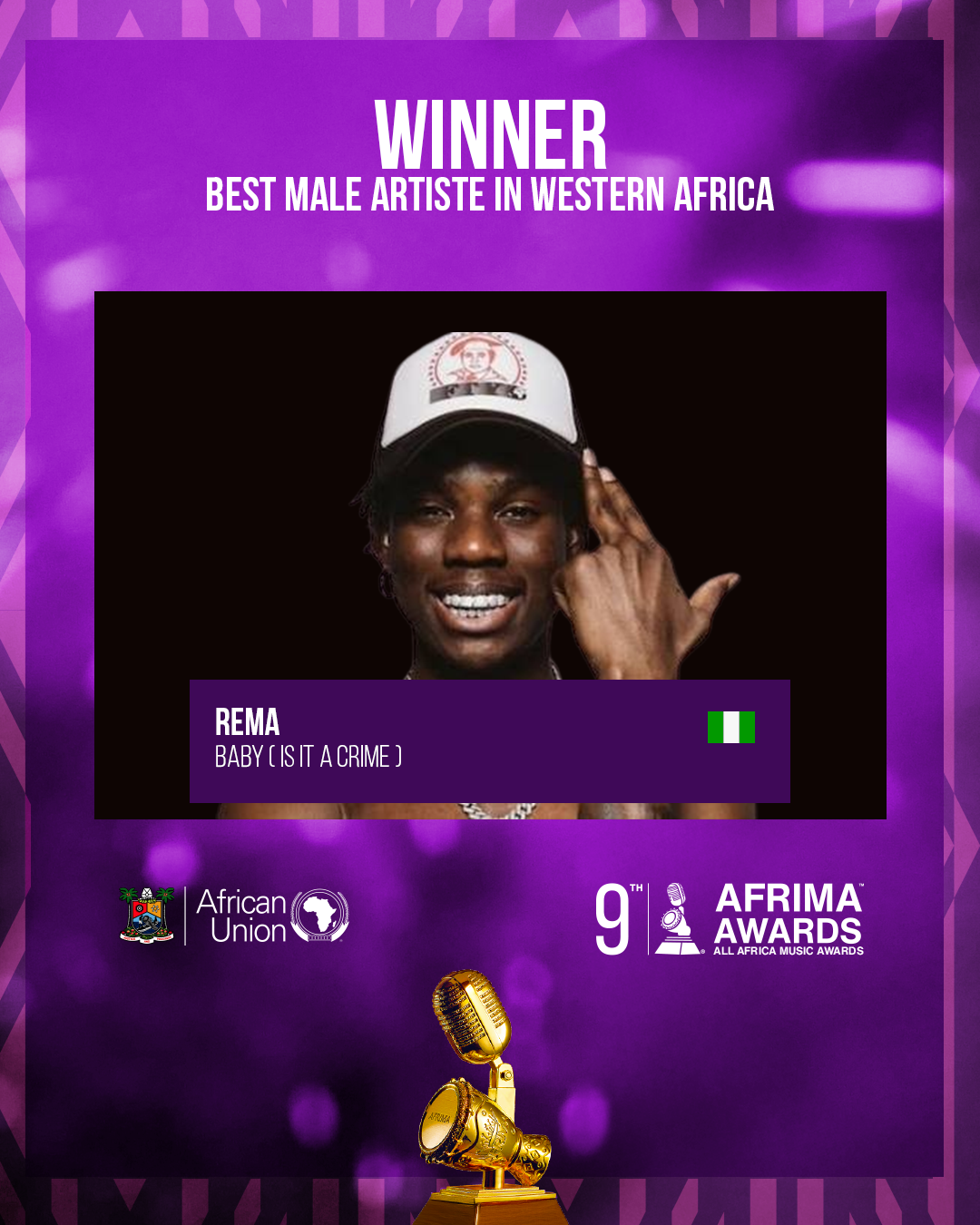 Best Male Artiste in Western Africa