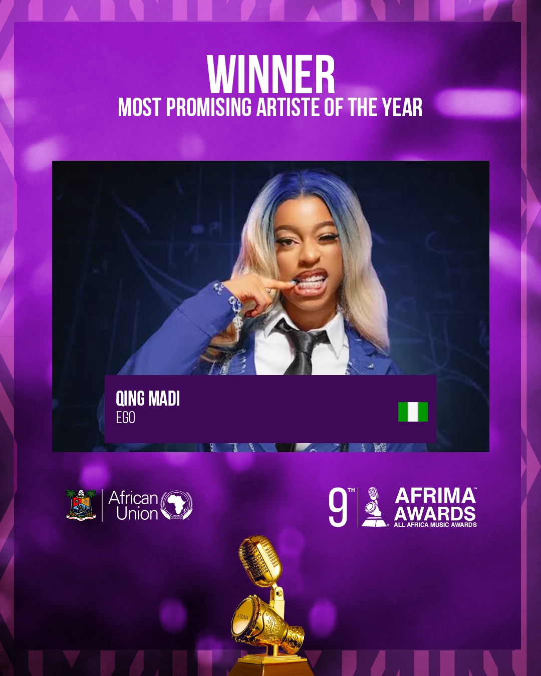 Most Promising Artiste of the Year